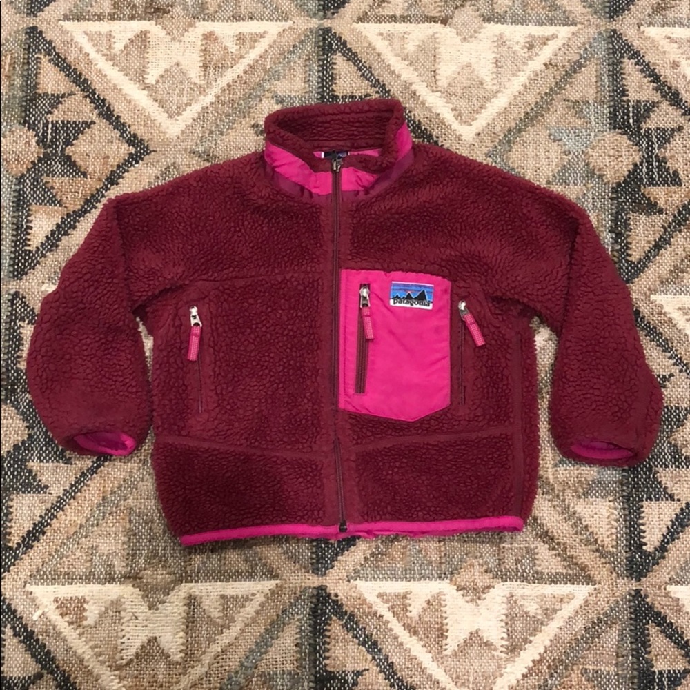 Girls Patagonia Retro-X Fleece Jacket XS 5/6